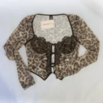 Corset Urban Con Mangas Animal Print