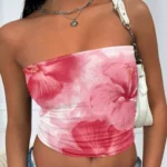 Top Strapples Floreado