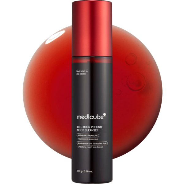 Medicube spray corporal exfoliante para brotes y manchas