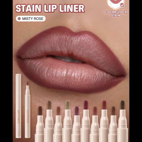 Sheglam Delineador de labios permanente  color misty rose