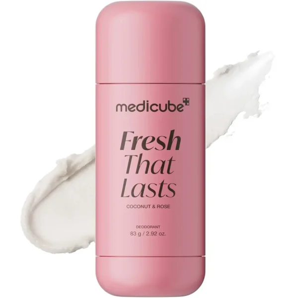 Medicube Fresh That Lasts Coconut & Rose – Desodorante en barra aroma coco y rosas