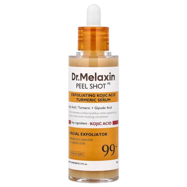 Dr. Melaxin Peel Shot Exfoliating Kojic Acid Turmeric Serum 80 ml